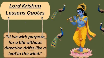 Lord Krishna Lessons Quotes