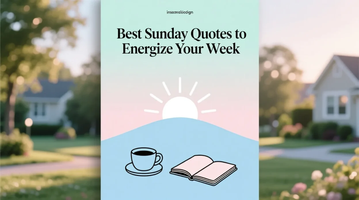 Best Sunday Quotes to Energize Your Week