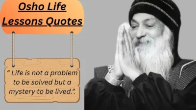 Osho Life Lessons Quotes