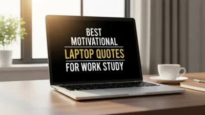 Best Motivational Laptop Quotes for Work  Study