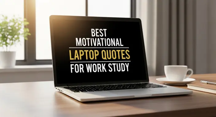 Best Motivational Laptop Quotes for Work  Study
