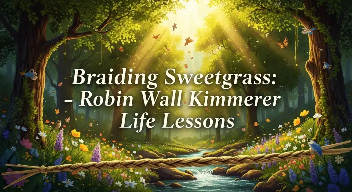 Braiding Sweetgrass Robin Wall Kimmerer life lessons