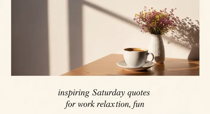 Inspiring Saturday Quotes for Work, Relaxation Fun