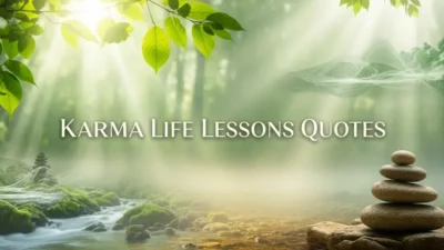 Karma Life Lessons Quotes