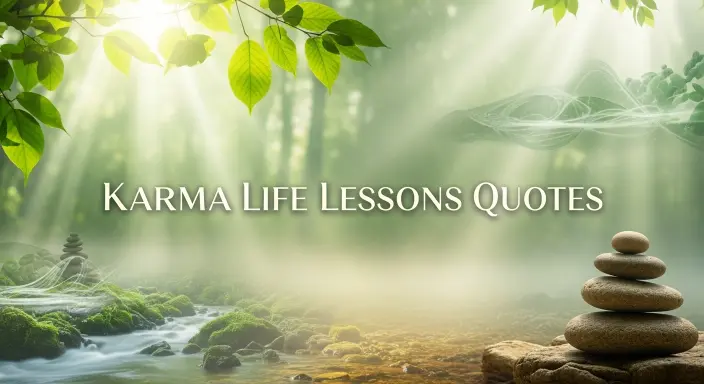 Karma Life Lessons Quotes
