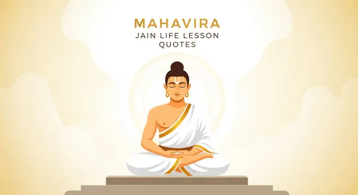 Mahavira Jain Life Lesson Quotes