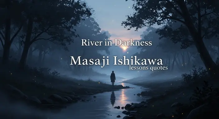 River in Darkness Masaji Ishikawa lessons quotes