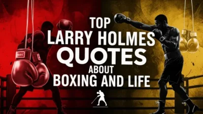 Top Larry Holmes Quotes About Boxing and Life