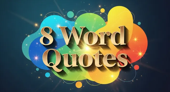 8 Word Quotes
