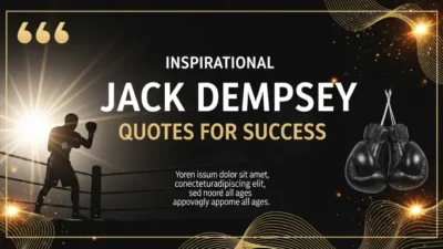 Inspirational Jack Dempsey Quotes for Success
