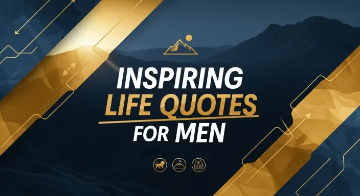 Inspiring Life Quotes for Men