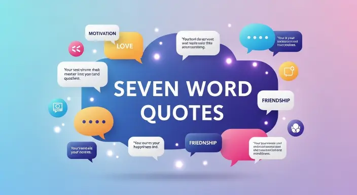 Seven Word Quotes