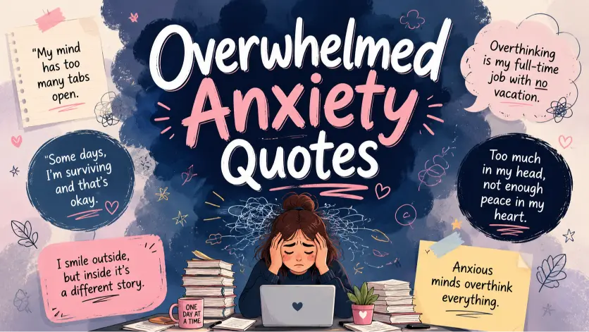 Overwhelmed Anxiety Quotes