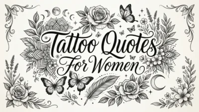 Tattoo Quotes for Women