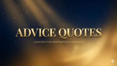 Advice Quotes