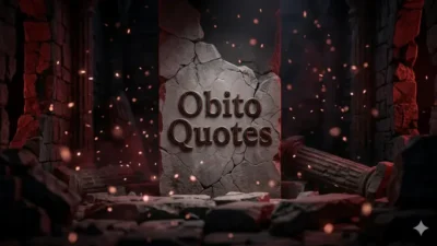 Obito Quotes