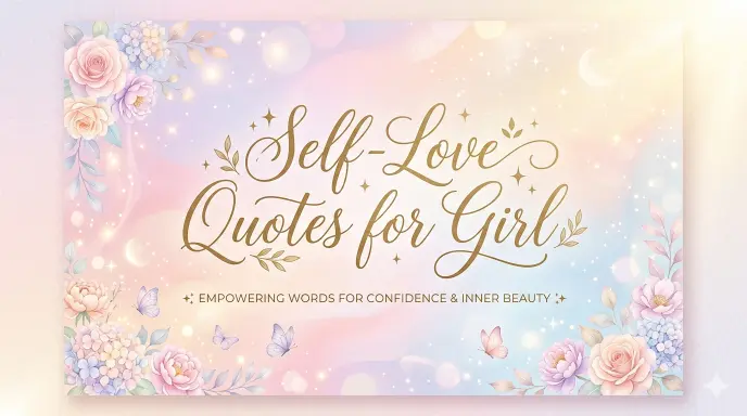 Self Love Quotes for Girl