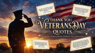 Thank You Veterans Day Quotes